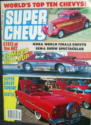 SUPER CHEVY 1988 MAR - SEMA SPECIAL, TOP TEN CARS